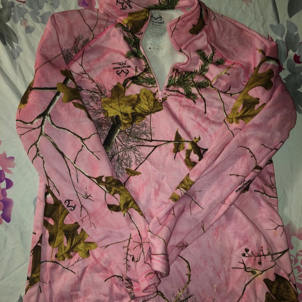 Real tree long sleeve shirt.